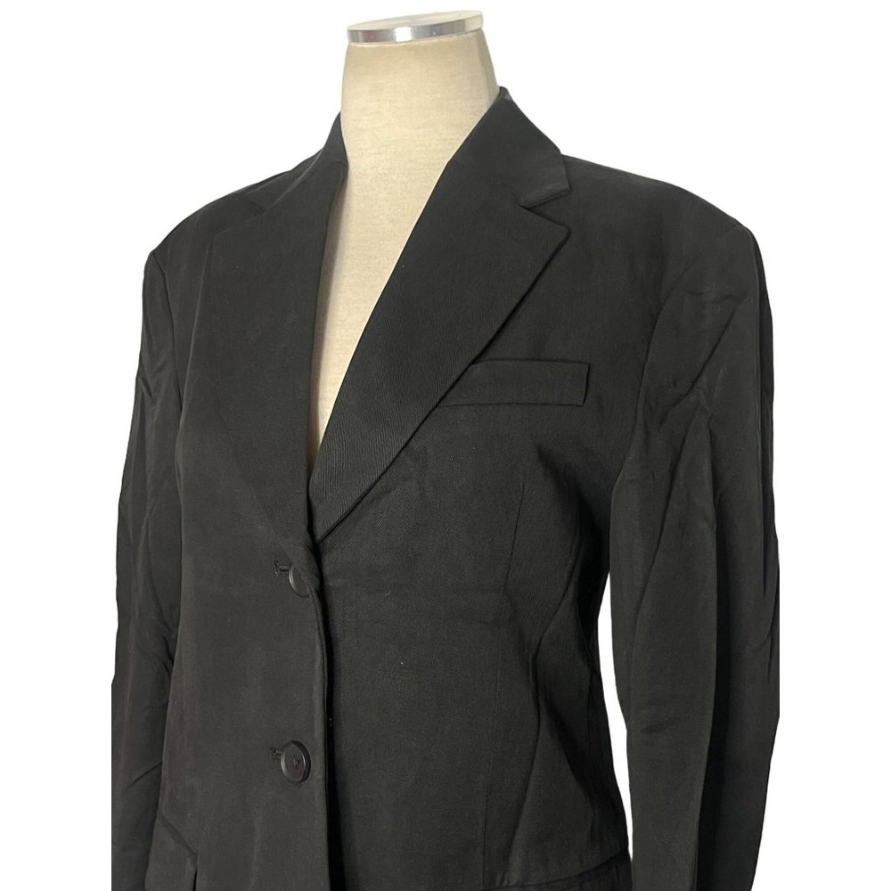 Everlane The 80s Blazer in Black  New Womens Oversized Jacket - Picture 6 of 16